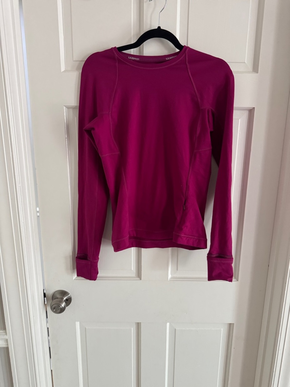 lululemon athletica Bright Pink Long Sleeve sweater